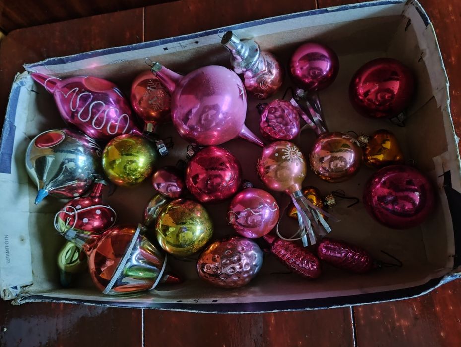 Елочные игрушки СССР