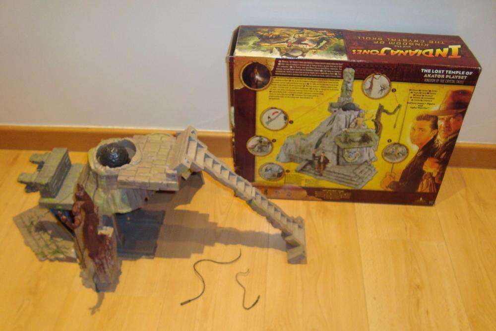 Indiana Jones Templo em caixa + Jungle Cutter