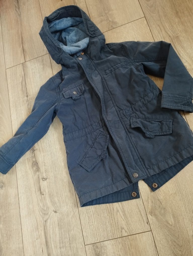 Kurtka chłopięca,wiosenna Reserved, parka 110cm, 5-6lat