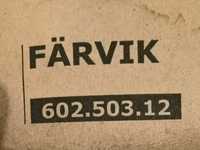 8x IKEA FARVIK 602.503.12 białe szkło mleczne 75 x 201 cm