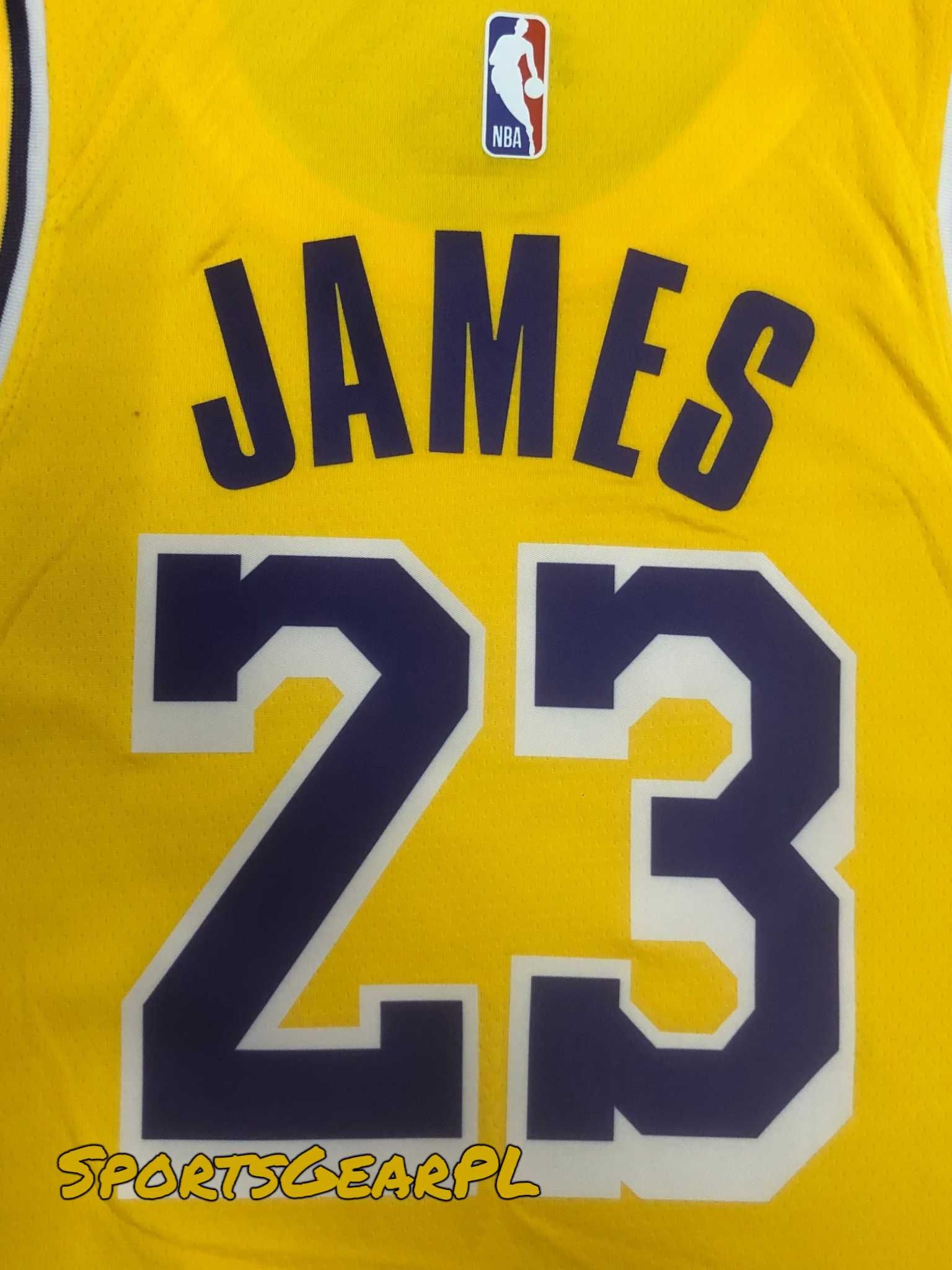 LeBron JAMES Koszulka NBA ICON Los Angeles Lakers NIKE Rozmiar L