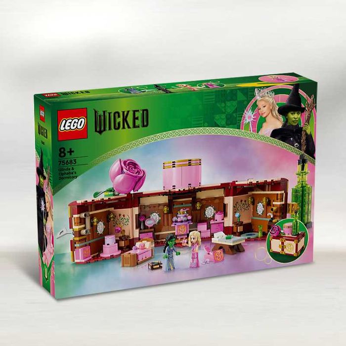НОВИЙ Конструктор Lego Wicked 75683 Кімната Глінди та Ельфаби