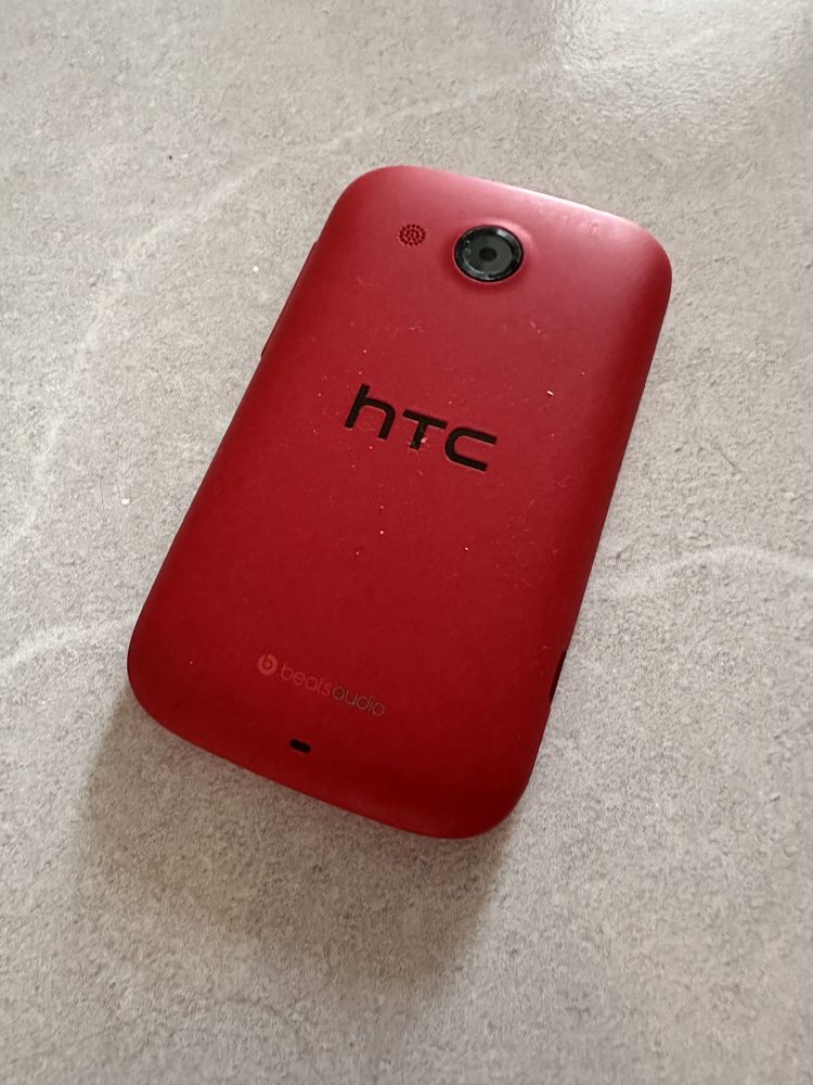 Htc Desire C czerwony