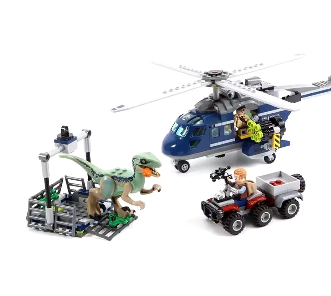 Lego 1в1 Jurassic World 75928 75949 Напад Теринозавра ( 415 + деталі )