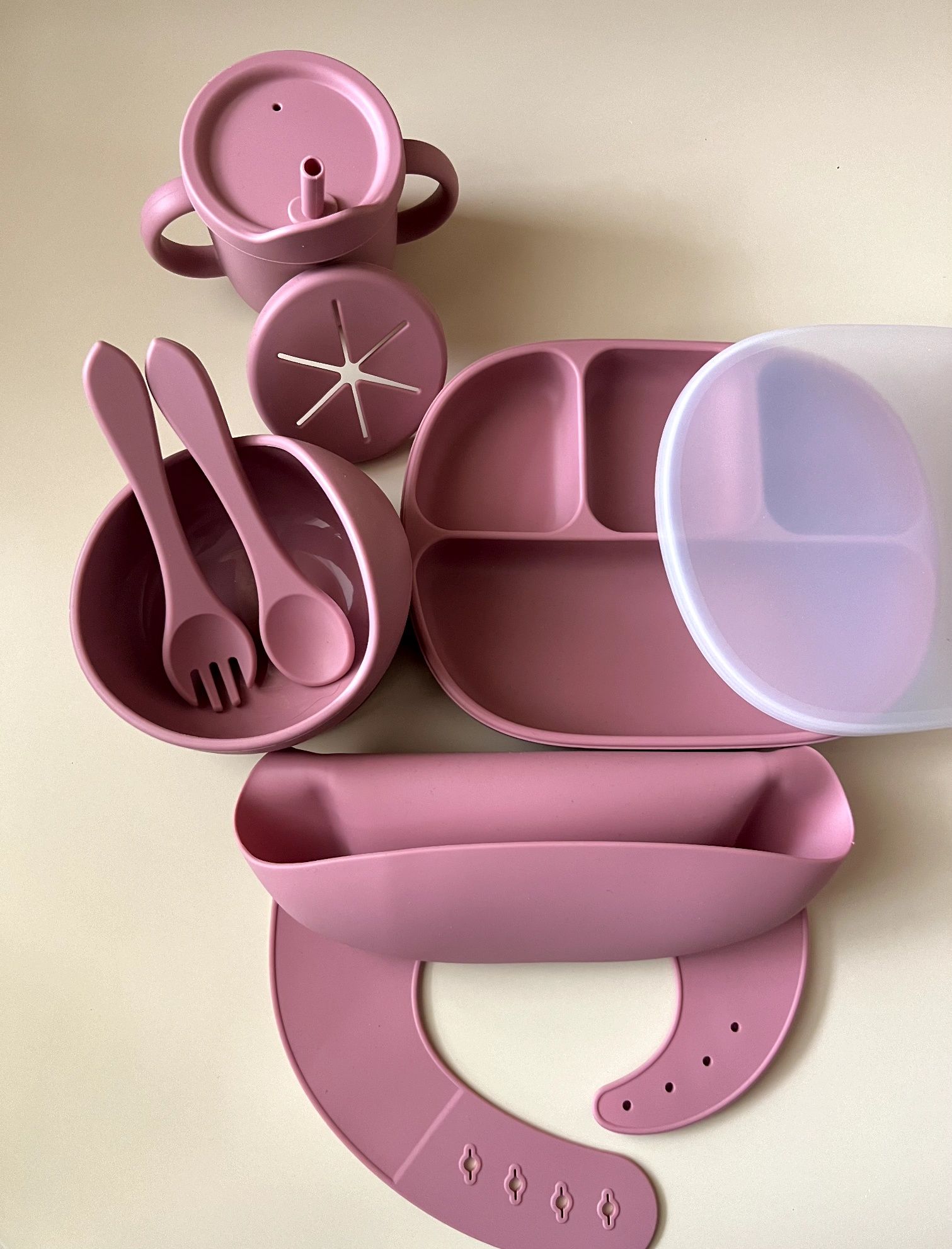 Силіконовий посуд для прикорму/ Силиконовая посуда /Детская посуда