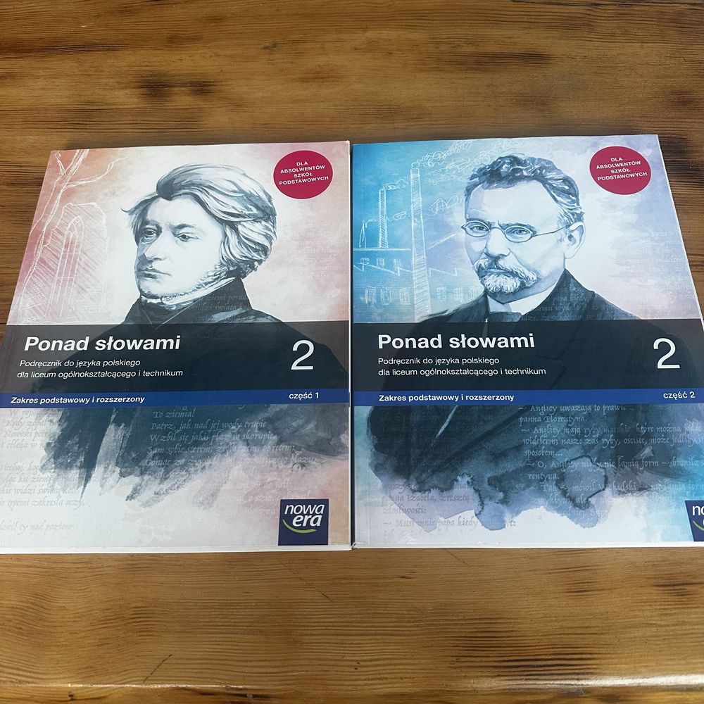 Ponad słowami 2 podręcznik część 1 i 2