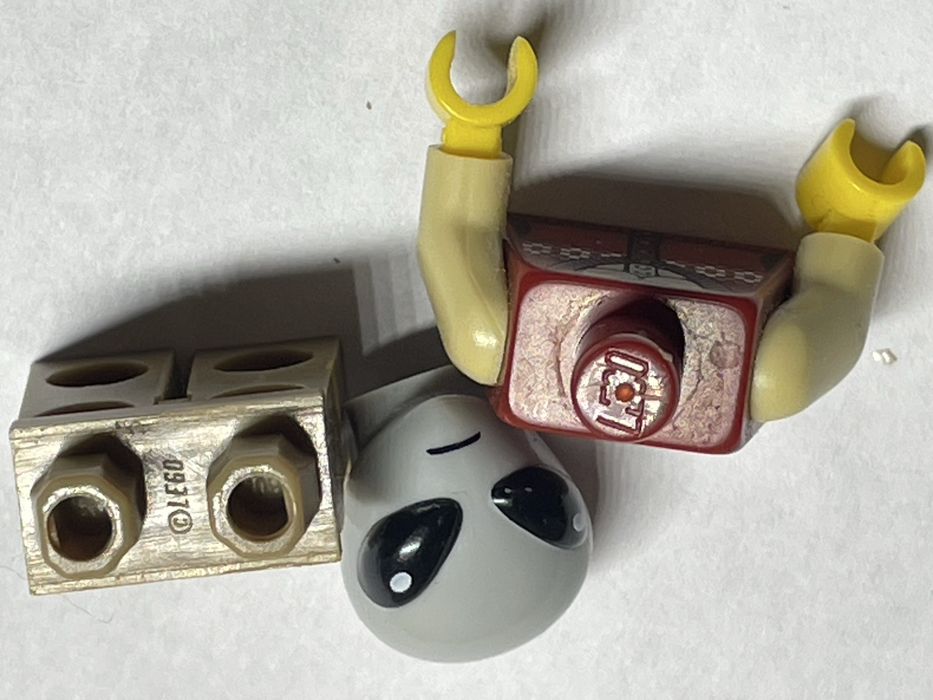 Lego минифигурки Лего Инопланетянен и Альпинист