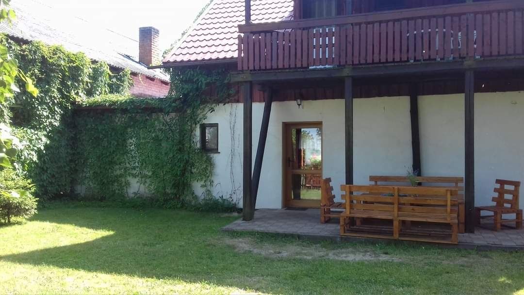 Dom nad jeziorem, Całoroczny ,8 osobowy, Las , Jezioro, Wędkowanie,