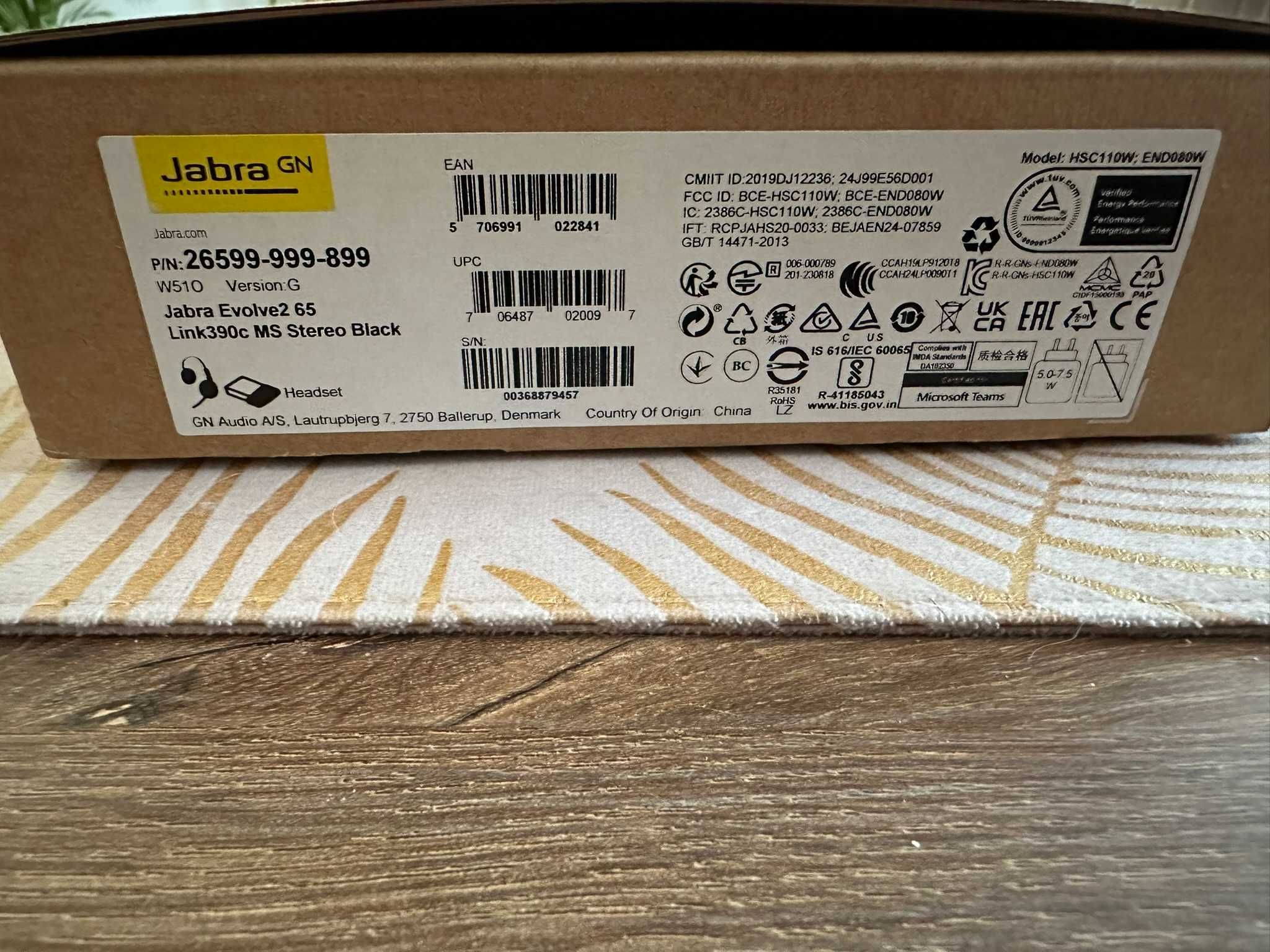 Słuchawki Jabra Evolve2 65 NOWE