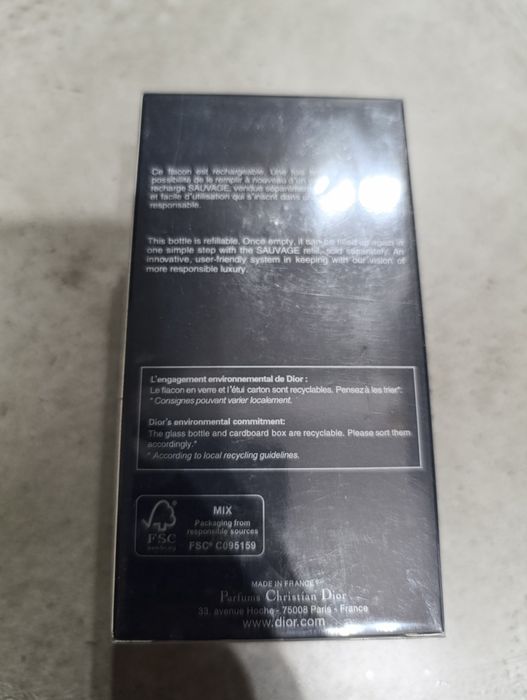 Woda toaletowa Dior Sauvage 100ml