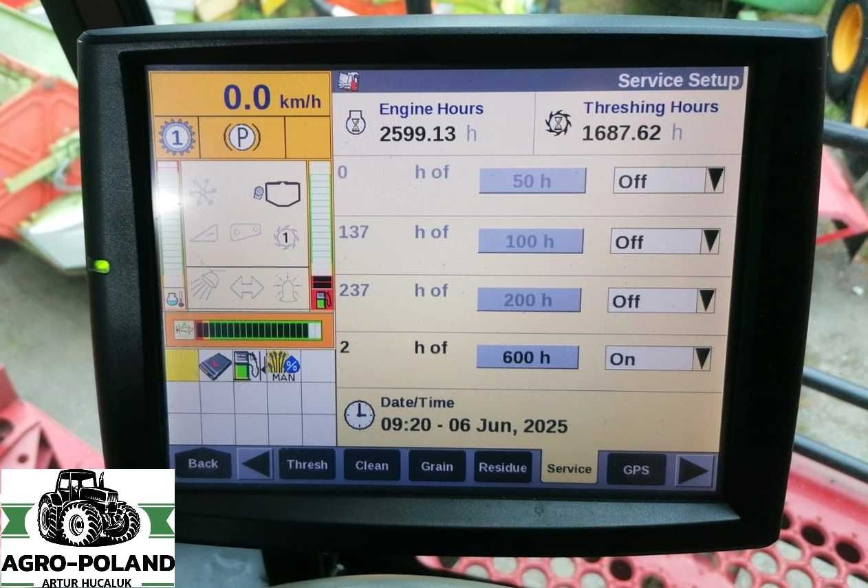 Комбайн CASE IH 9230 - 2012 рік - 4X4 - 1687 м/г - GPS
