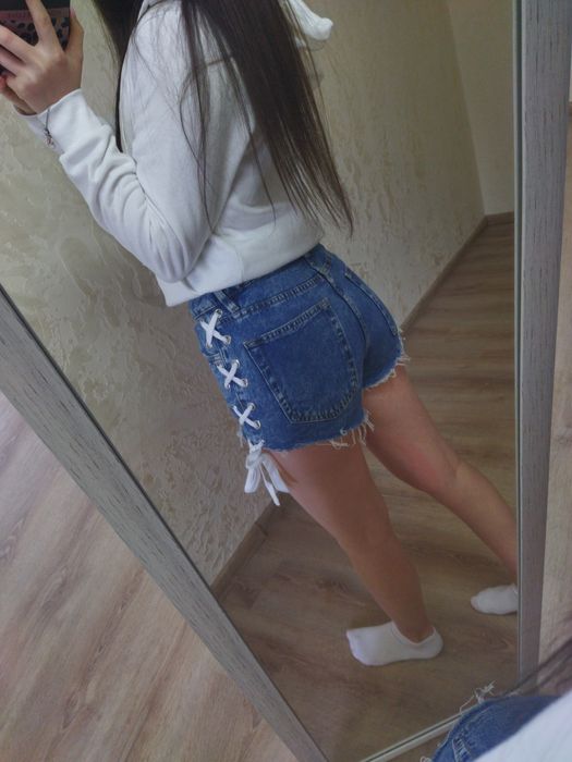 Джинсові шорти xxs розмір