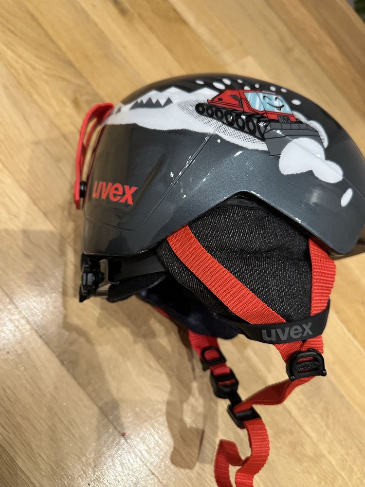 Kask Uvex manic 51-55 cm plus google nowe