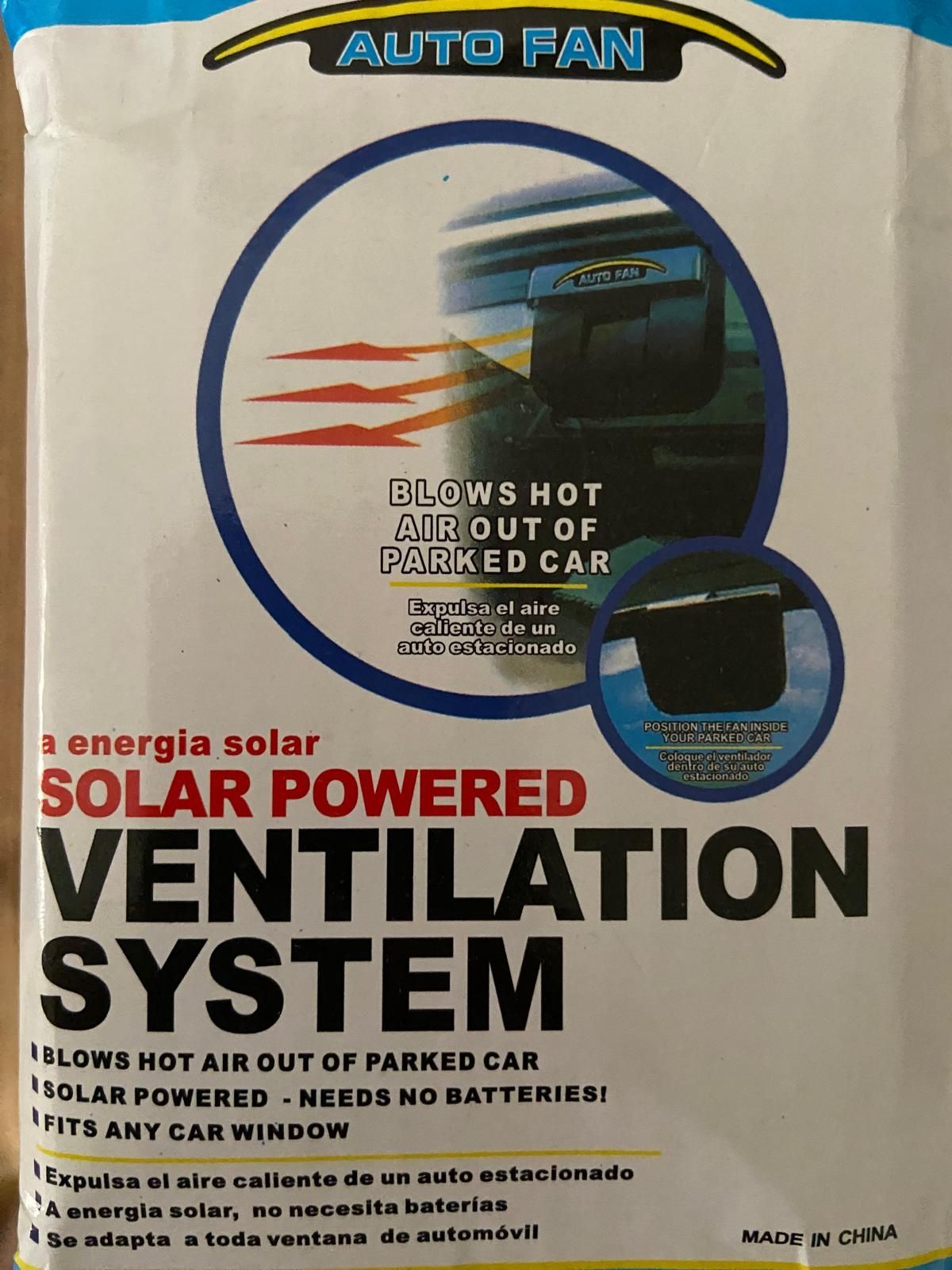 Ventilador para automóveis