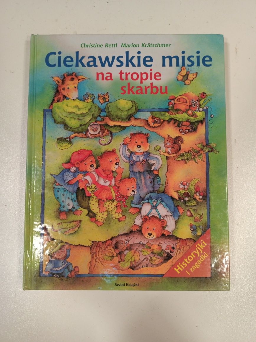 Książka Ciekawskie Misie na Tropie Skarbu