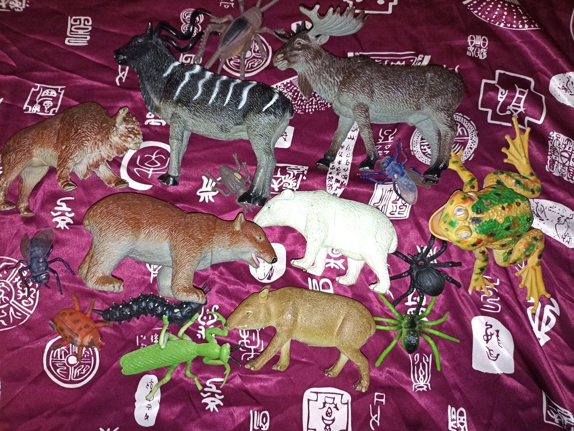 Набір диких тварин, лісові тварини, іграшки для дітей