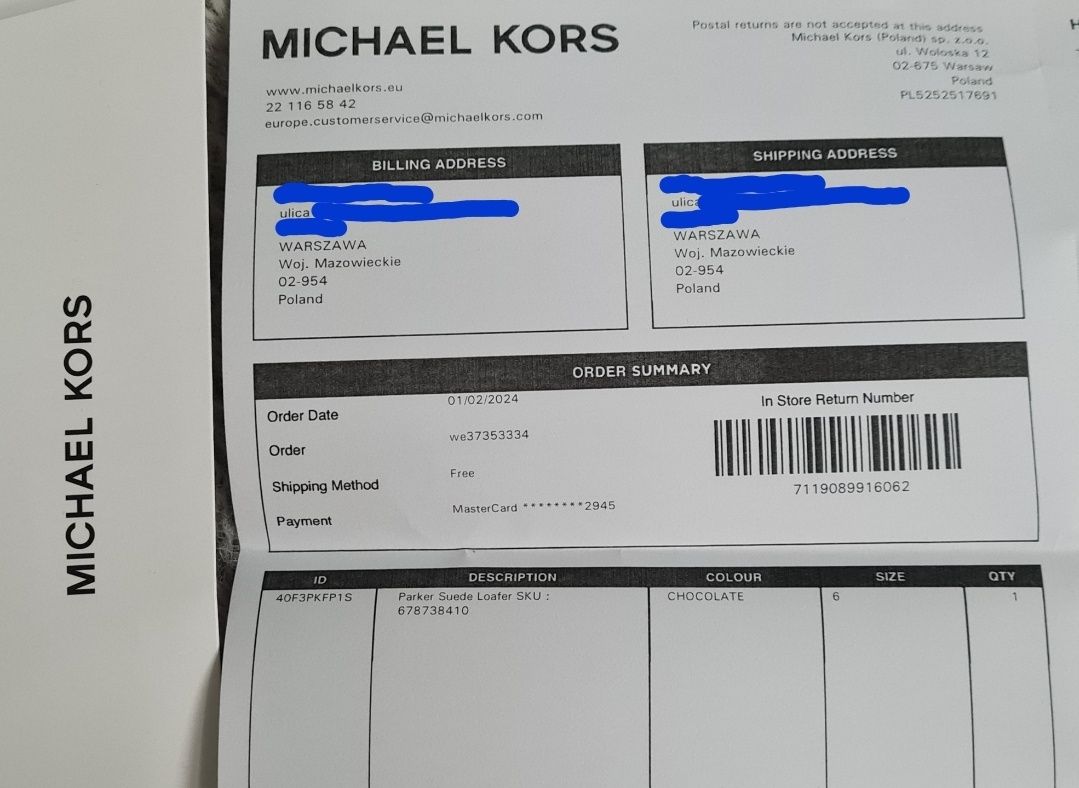 Buty Michael Kors Loafers Brązowe mokasyny zamszowe damskie 36