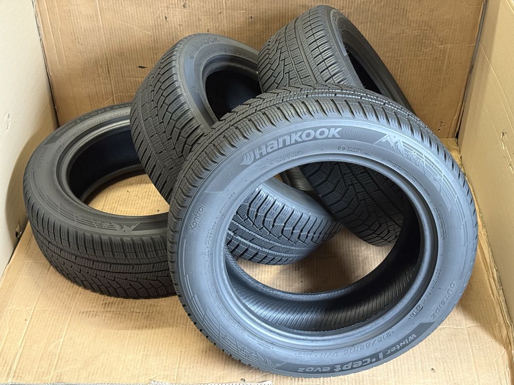 Kpl opon zimowych HANKOOK Winter i*cept Evo2 215/55 R16