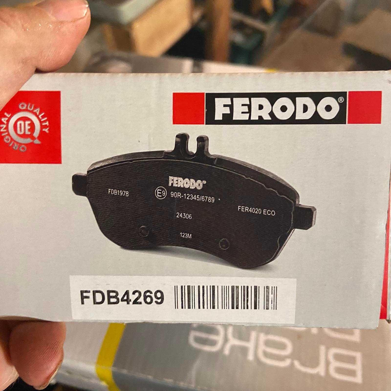 FDB 4269 Ferodo колодки тормозные передние дисковые