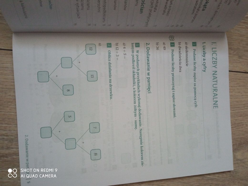 Ćwiczenia do matematyki