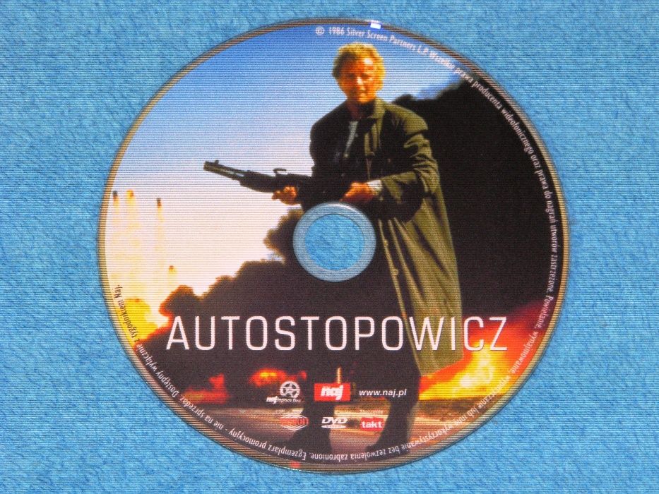 Autostopowicz film DVD The Hitcher Rutger Hauer Robert Harmon