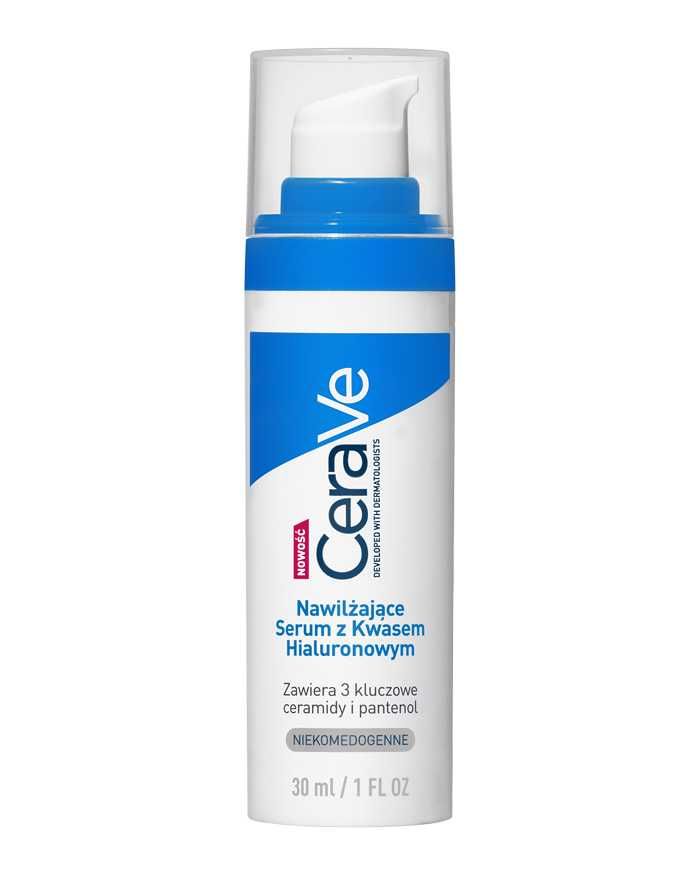 CeraVe Nawilżające serum z kwasem hialuronowym, 30 ml