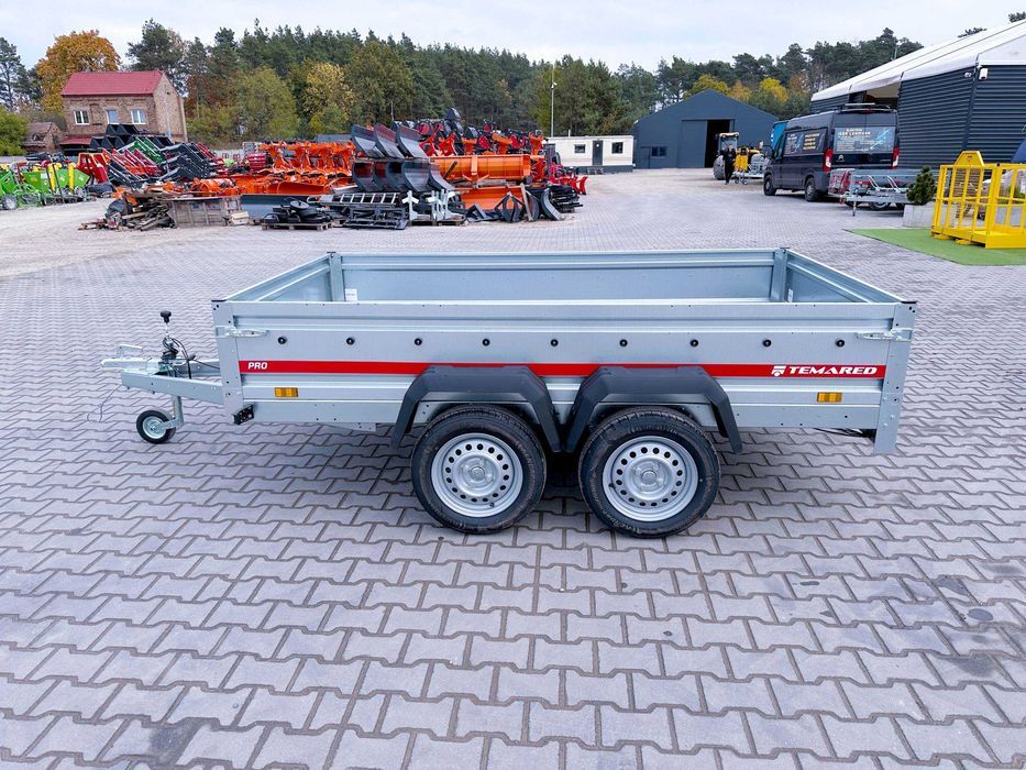 Burty stalowe, 264x150 cm, otwierany przód i tył - Temared PRO 2615/2