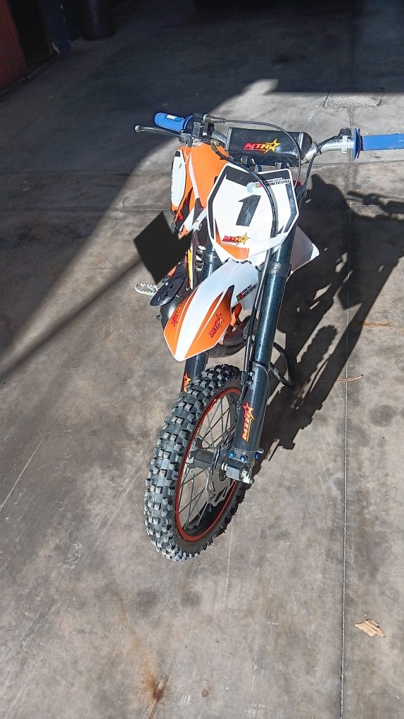 Pit bike replica ktm 2 tempos