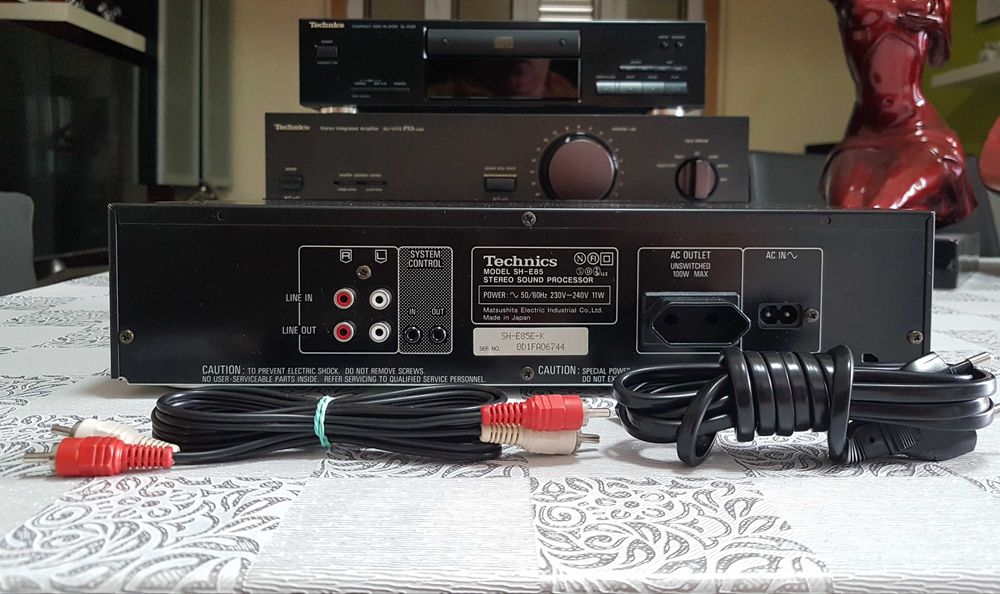 Equalizador Processador Technics SH-E85, Em Excelente estado