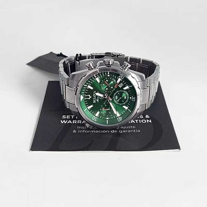 Bulova Marine Star 96B396 - хронограф, водостійкість 100м, 43 мм