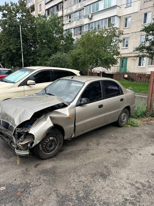 Daewoo Lanos после ДТП