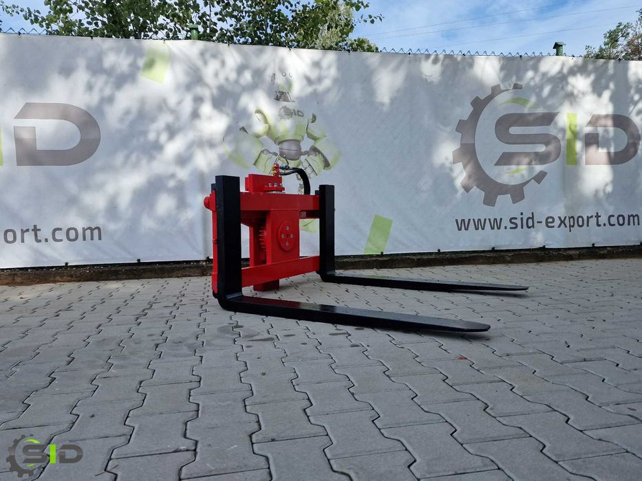 Obrotnica ISO 2 do wózka widłowego, wywrotnica