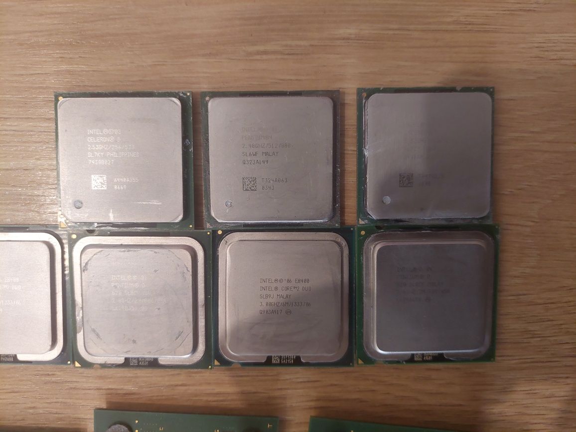 Procesory Intel Celeron Pentium dual-core amd athlon sempron