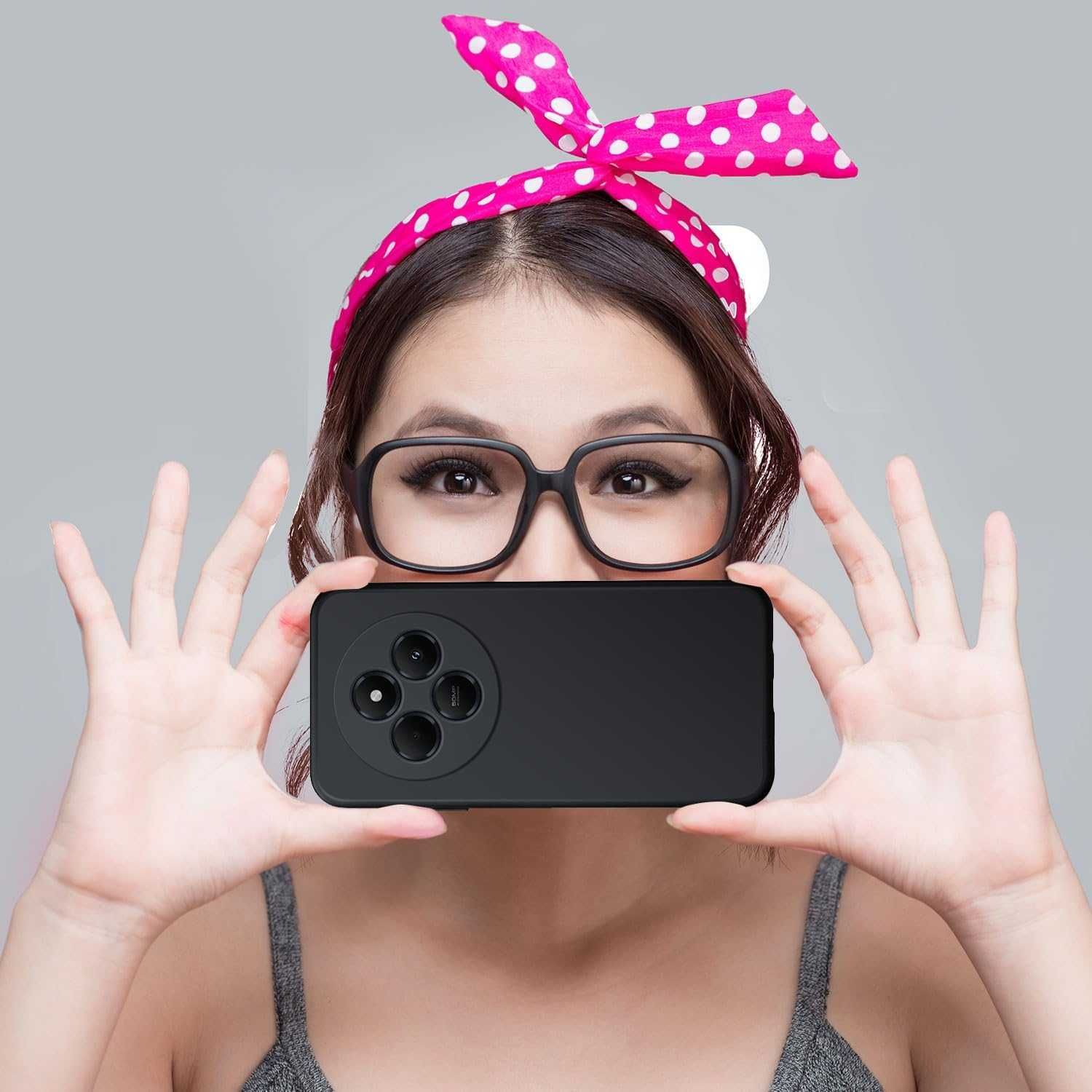 Etui Slim Matt do Xiaomi Redmi 14C + Szkło Hartowane