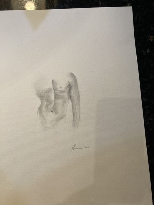 Pintura a lapis,  original