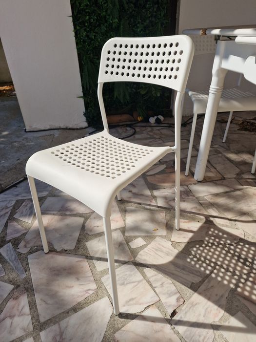 Cadeiras IKEA ADDE - Brancas
