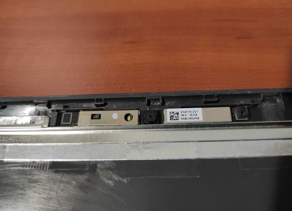 крышка матрицы (экрана) HP 250 G6 / 255 G6 восстановленная + вебкамера