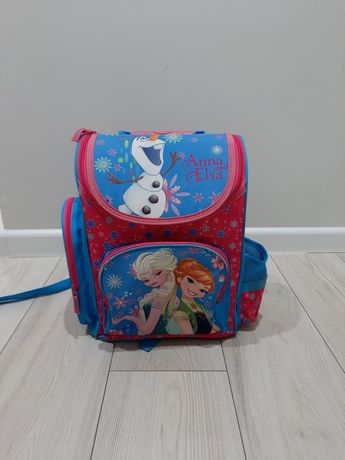 Plecak Elsa Anna Tornister dla dziewczynki Kraina Lodu Frozen