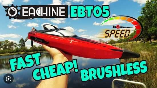 Barco telecomandado eachine EBT 05 brushless 3S