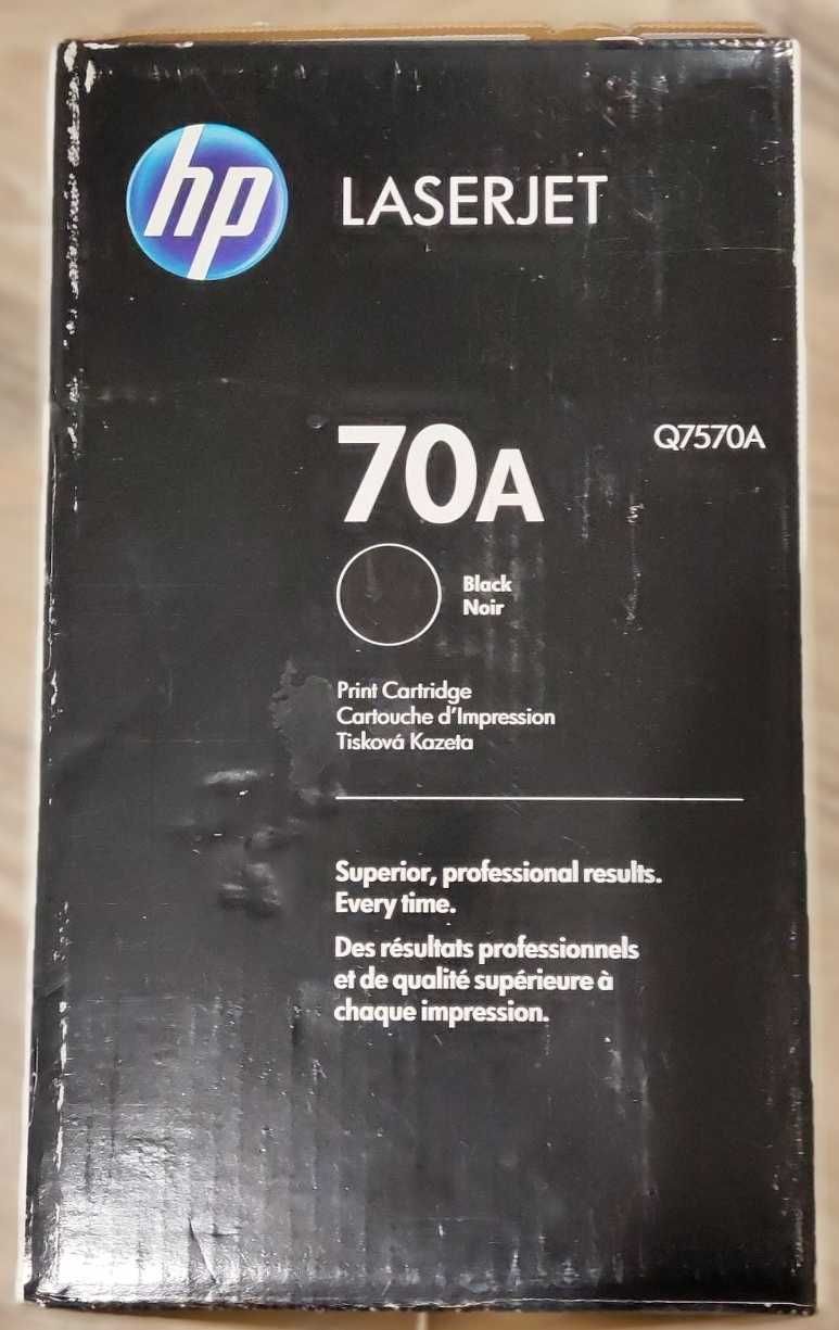 Новый оригинальный запечатанный картридж HP 70A ( Q7570A)