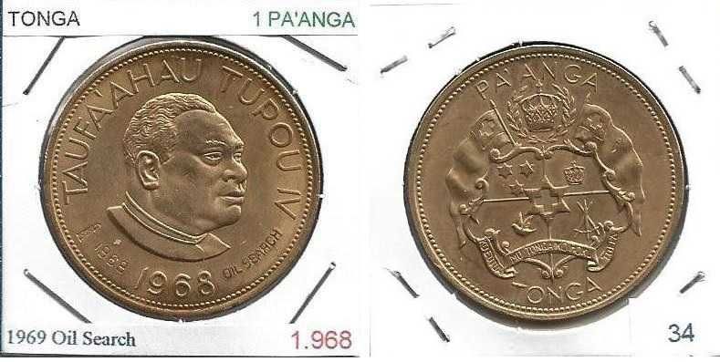 Tonga - - - - - Moedas