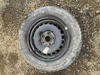 VW KOŁO ZAPASOWE 15 6J ET37 5x112 FELGA STALOWA 3B0601027D OPONA MICHELIN PRIMACY 3 195/65/R15 VW AUDI SEAT SKODA PASSAT B5 A4 B5