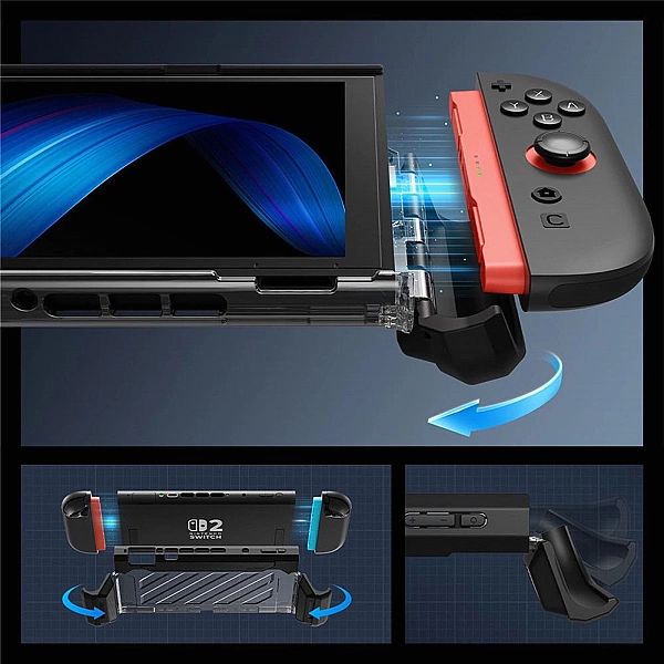 Etui Supcase Unicorn Beetle Pro na Nintendo Switch 2 - czarne