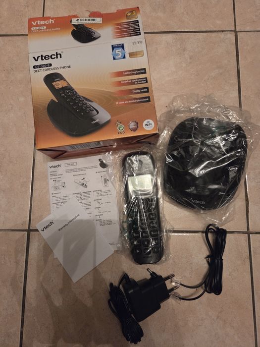 Nowy telefon domowy/biurowy bezprzewodowy