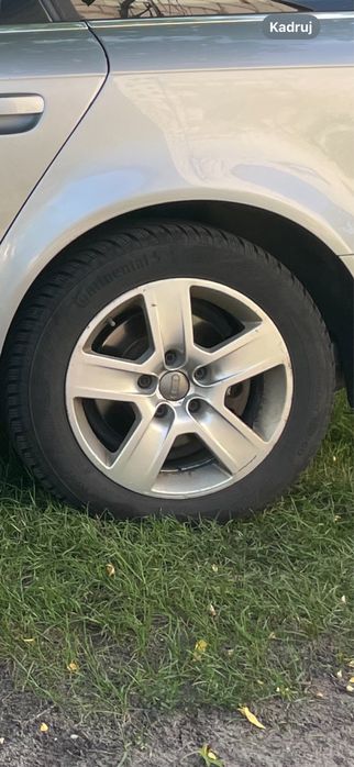 Aligelgi 16” Audi plus opony zimowe continental - CENA DO DZIS