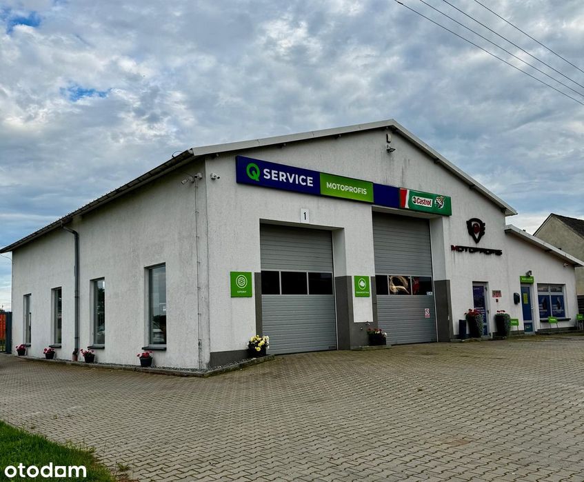 Nowoczesny warsztat samochodowy 271 m² z kanałem, działka 2649 m²