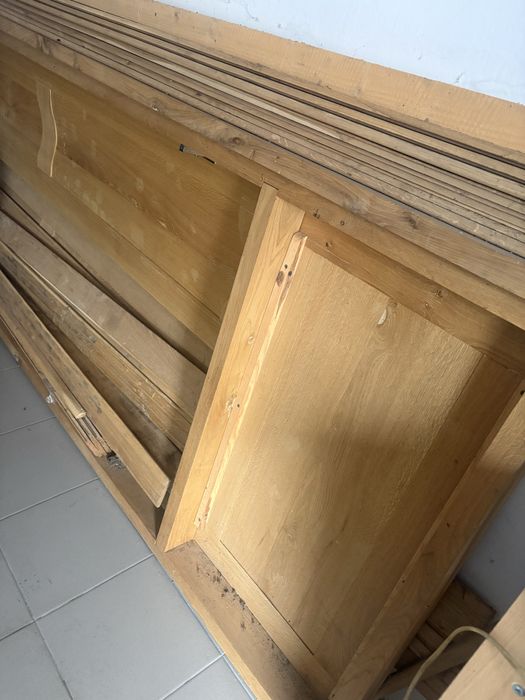 Двері дубові, нові. Вагонка дубова.