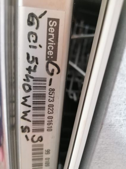 Zmywarka Bauknecht GCI5740 WWS