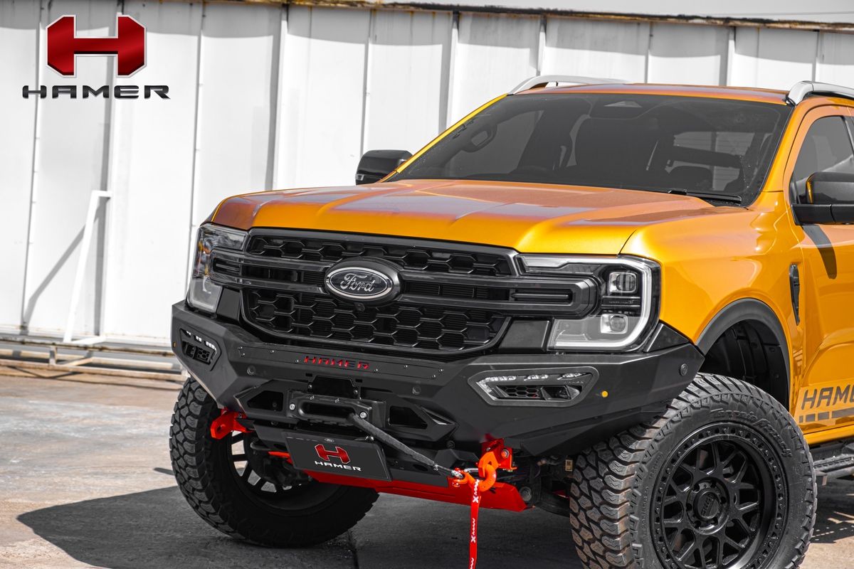 Zderzak przedni stalowy Offroad HAMER Atlas Ford Ranger 2022-