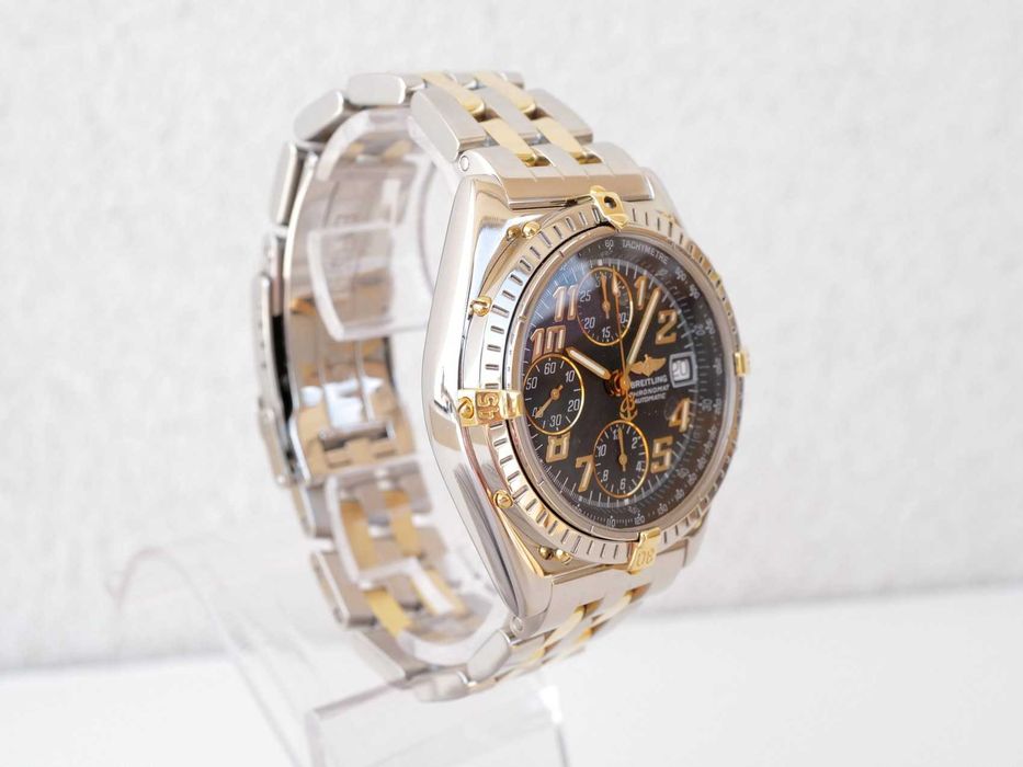 Breitling Chronomat Chronograph Steel Gold 39mm